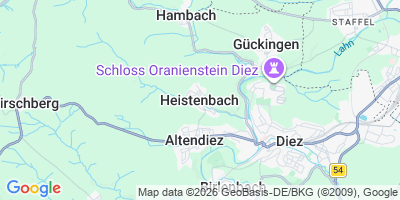 Karte Heistenbach