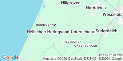 Karte Hellschen-Heringsand-Unterschaar