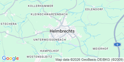 Karte Helmbrechts