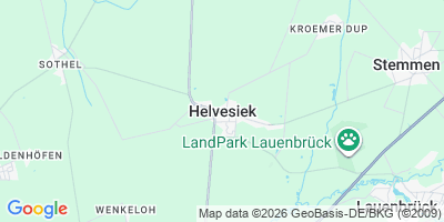 Karte Helvesiek