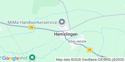 Karte Hemslingen