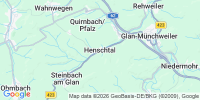 Karte Henschtal