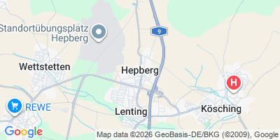 Karte Hepberg