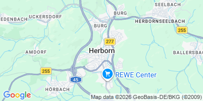 Karte Herborn