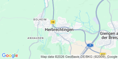 Karte Herbrechtingen