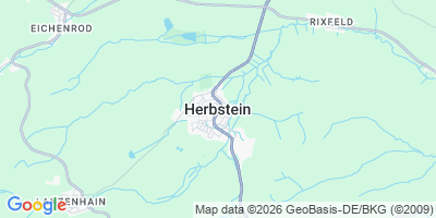 Karte Herbstein