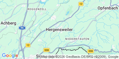 Karte Hergensweiler