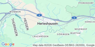 Karte Herleshausen