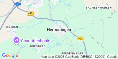 Karte Hermaringen
