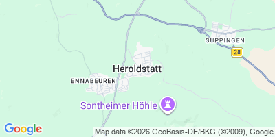 Karte Heroldstatt