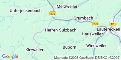 Karte Herren-Sulzbach