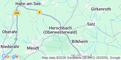 Karte Herschbach (Oberwesterwald)