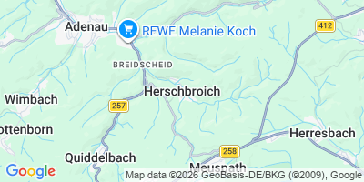 Karte Herschbroich