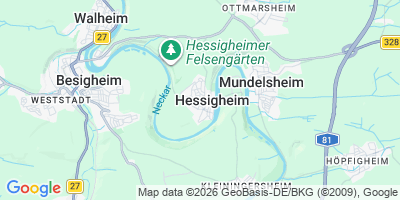 Karte Hessigheim
