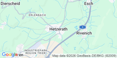 Karte Hetzerath