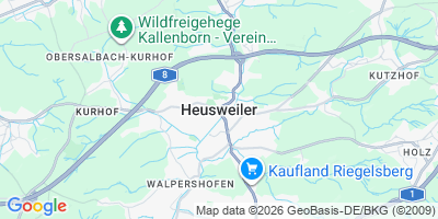Karte Heusweiler