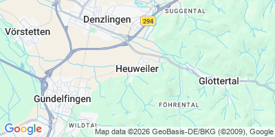 Karte Heuweiler