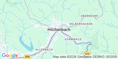 Karte Hilchenbach