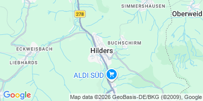 Karte Hilders