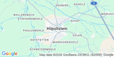 Karte Hilpoltstein