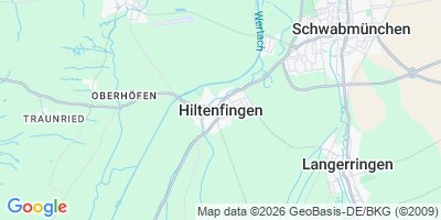 Karte Hiltenfingen