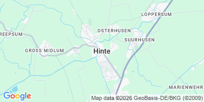 Karte Hinte