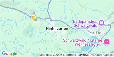 Karte Hinterzarten