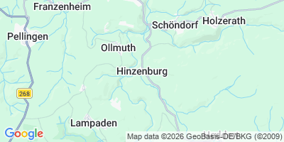 Karte Hinzenburg