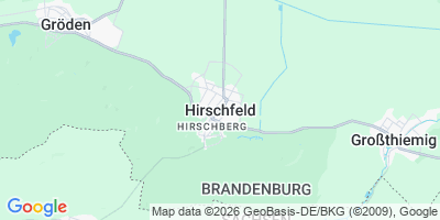 Karte Hirschfeld