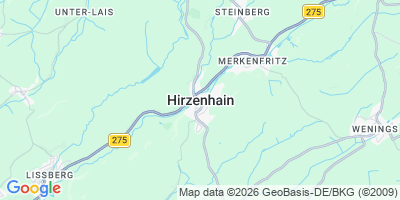 Karte Hirzenhain