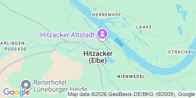 Karte Hitzacker (Elbe)