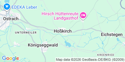 Karte Hoßkirch