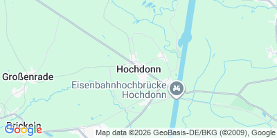 Karte Hochdonn