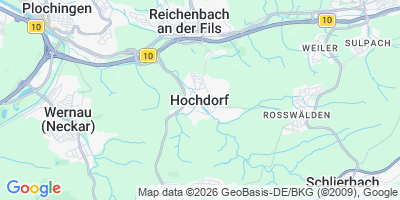 Karte Hochdorf