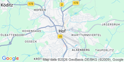 Karte Hof