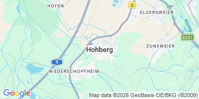 Karte Hohberg