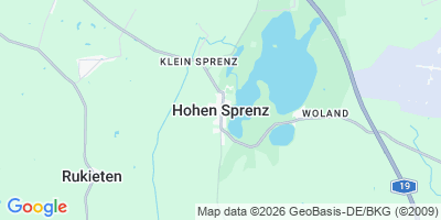Karte Hohen Sprenz