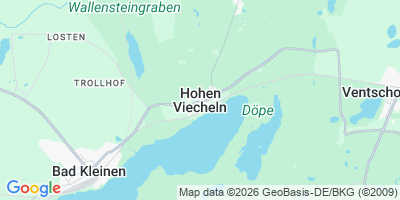 Karte Hohen Viecheln