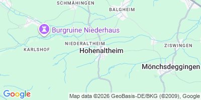 Karte Hohenaltheim