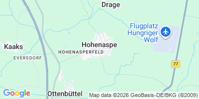 Karte Hohenaspe
