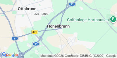 Karte Hohenbrunn