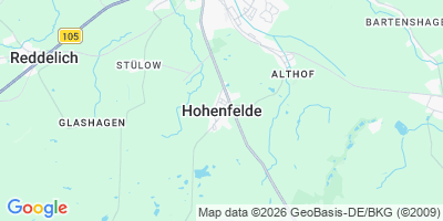 Karte Hohenfelde