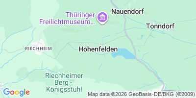 Karte Hohenfelden