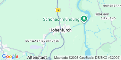 Karte Hohenfurch