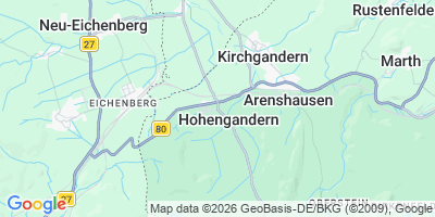 Karte Hohengandern