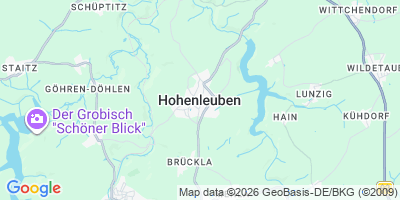 Karte Hohenleuben