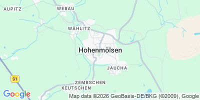 Karte Hohenmölsen