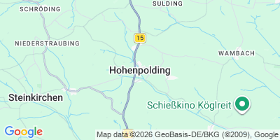 Karte Hohenpolding