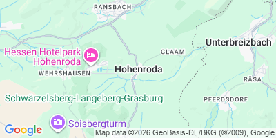 Karte Hohenroda
