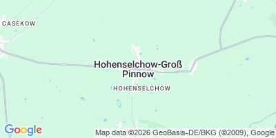 Karte Hohenselchow-Groß Pinnow